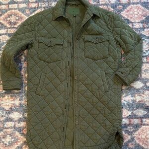 Blank NYC Olive Quilted Jacket